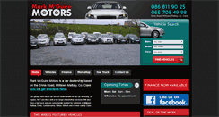 Desktop Screenshot of markmcguiremotors.ie